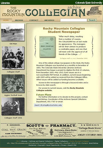 CSU Collegian Newspaper